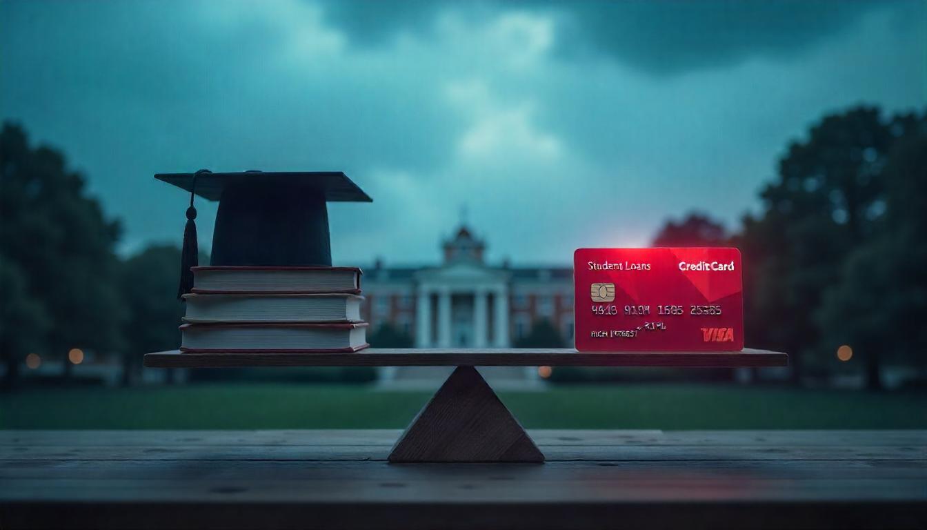 student loans or credit cards