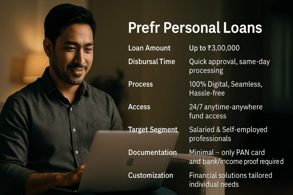 Prefr Personal Loan Apply Online