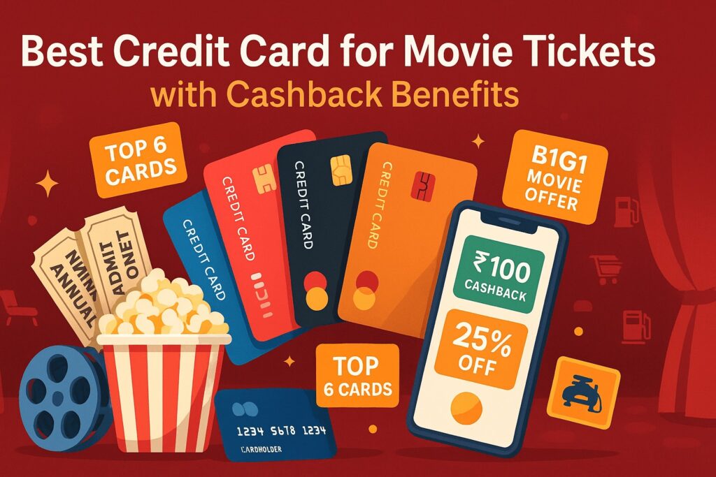 6 Best Credit Card for Movie Tickets That Save Big