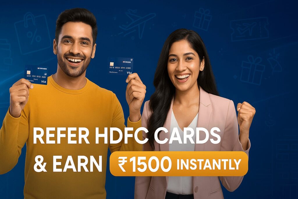 credit card referral deal in india