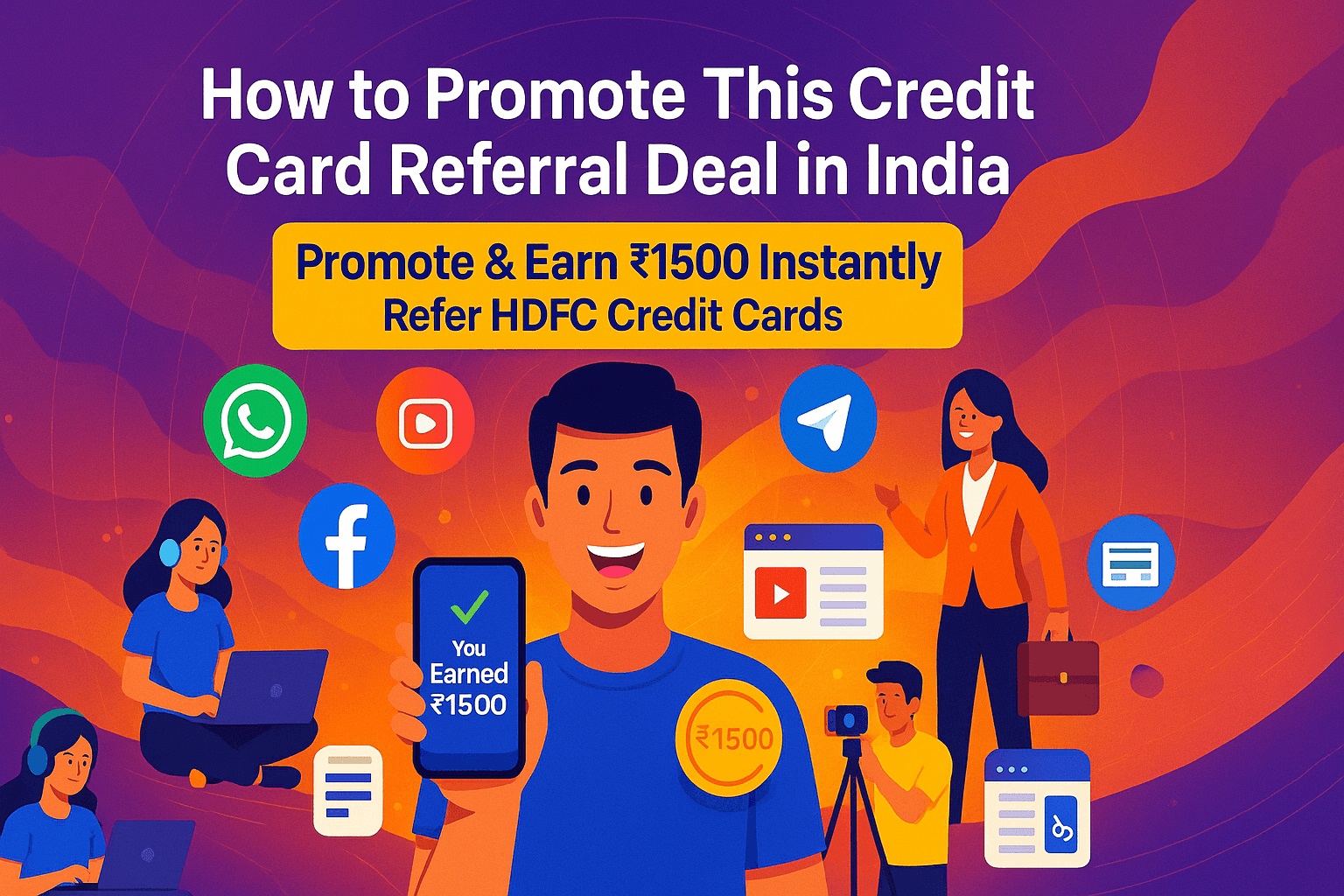 credit card referral deal in india