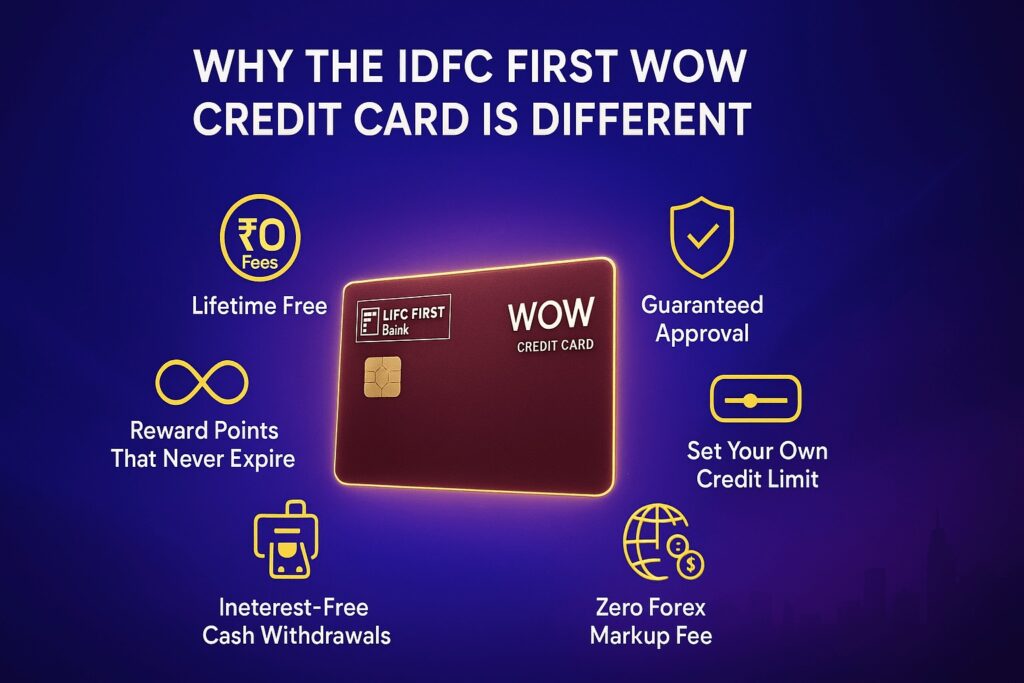 IDFC FIRST WOW Credit Card offers 
