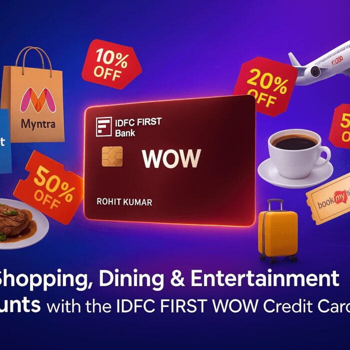 IDFC FIRST WOW Credit Card Offers – 8 Reasons to Apply